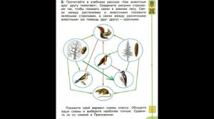 Невидимые нити в зимнем лесу №2 (Окружающий мир 2 класс Перспектива)