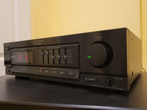 Sony TA-AX295 5-полосный эквалайзер Встроенный стереоусилитель мощностью 200 Вт-1989-ГОД