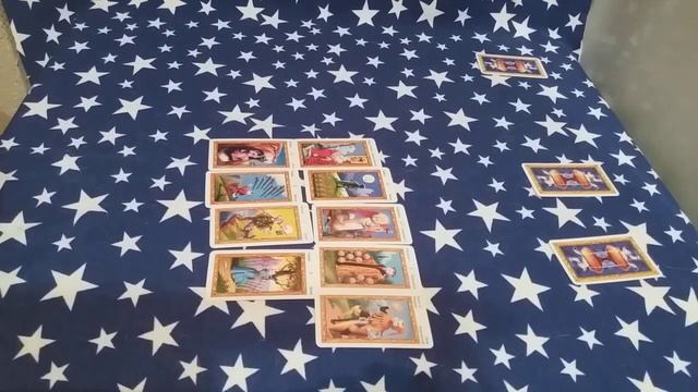 Его мысли, чувства, планы, действия в ближайшее время . Гадание на картах Таро Белых Кошек,4 смотреть онлайн