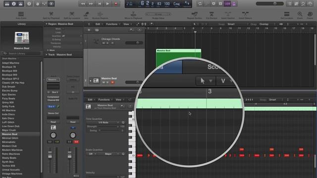 Logic Pro X - Video Tutorial 32 - MIDI Quantization, pt. 1 - Event-based Quantization