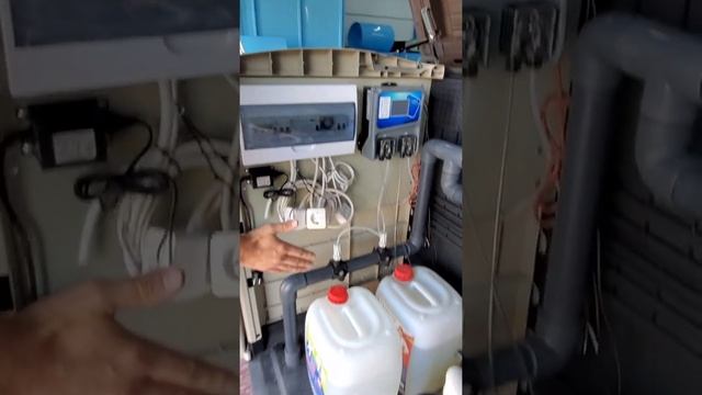 Шкаф  для оборудования бассейна.
