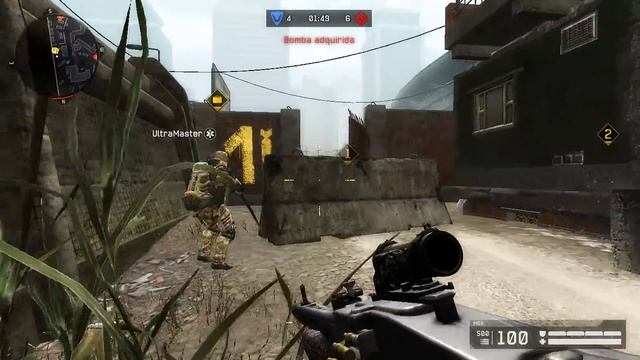 Warface - #2 - Overpass - Plant The Bomb - Guerra de Clan - MG3 смотреть онлайн