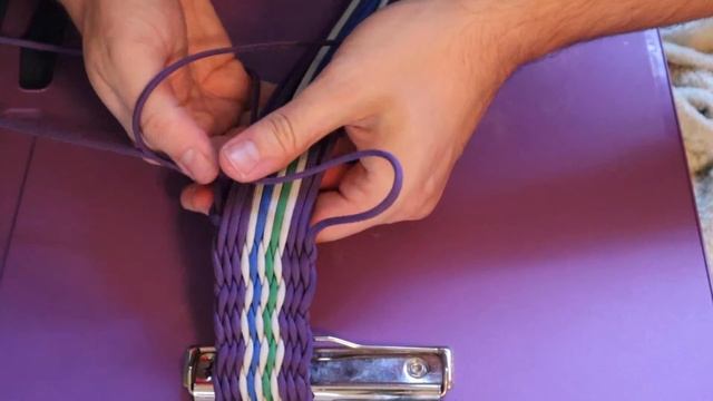 START TO FINISH - The Complete Tutorial To Making A Vertical Weave Paracord Belt смотреть онлайн