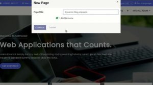 Dynamic Blog Snippets Odoo