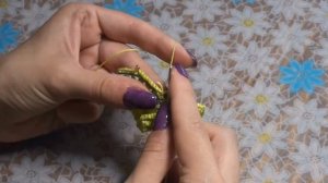 Зеленый летний топ на куклу барби. Одежда для кукол крючком.