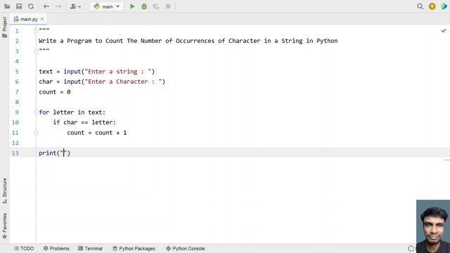 write a python program to count the occurrences of each word in a given sentence