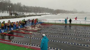 Чемпионат мира по зимнему плаванию, смешанная эстафета 4х25м