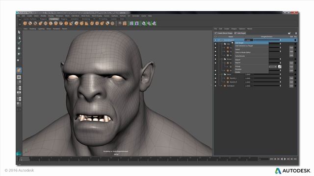 Maya 2016 Extension 2 Shape Authoring (PSD) workflow смотреть онлайн
