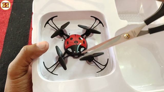 🔥Syma X27 Ladybug Drone Quardcopter with 360° Flip || One Key Take Off & Landing смотреть онлайн