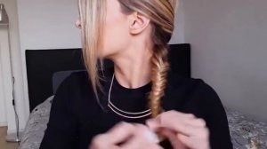 ? Красивый пучок на средние волосы  ? Быстро и эффектно! {HD}