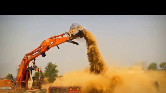 amazing ?? video my Excavator Doosan solar 130wiii modal 97 Gujrat Pakistan смотреть онлайн