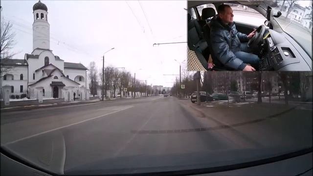 Маршрут ГАИ-4 , Минск , Семашко . Повороты-развороты , они и в Африке повороты-развороты .