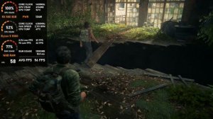 RX 580 8GB + Ryzen 5 5500 : The Last of Us Part I