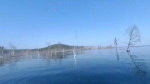 Богучанское водохранилище.  3-4 августа 2019 г.