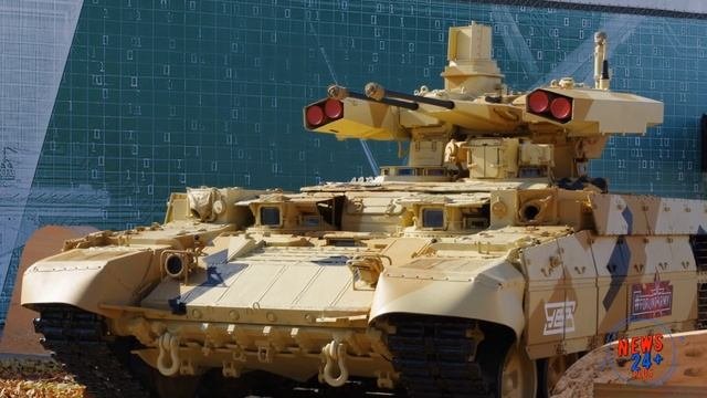 Партия Боевых машин поддержки танков БМПТ поступила в Российскую Армию