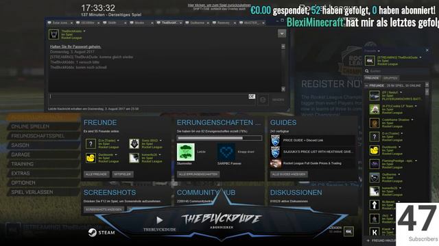 [gespeicherter Stream] Rocket League! X-Devil Mk2 Giveaway bei 50 Abos! // TheBlvckDude смотреть онлайн