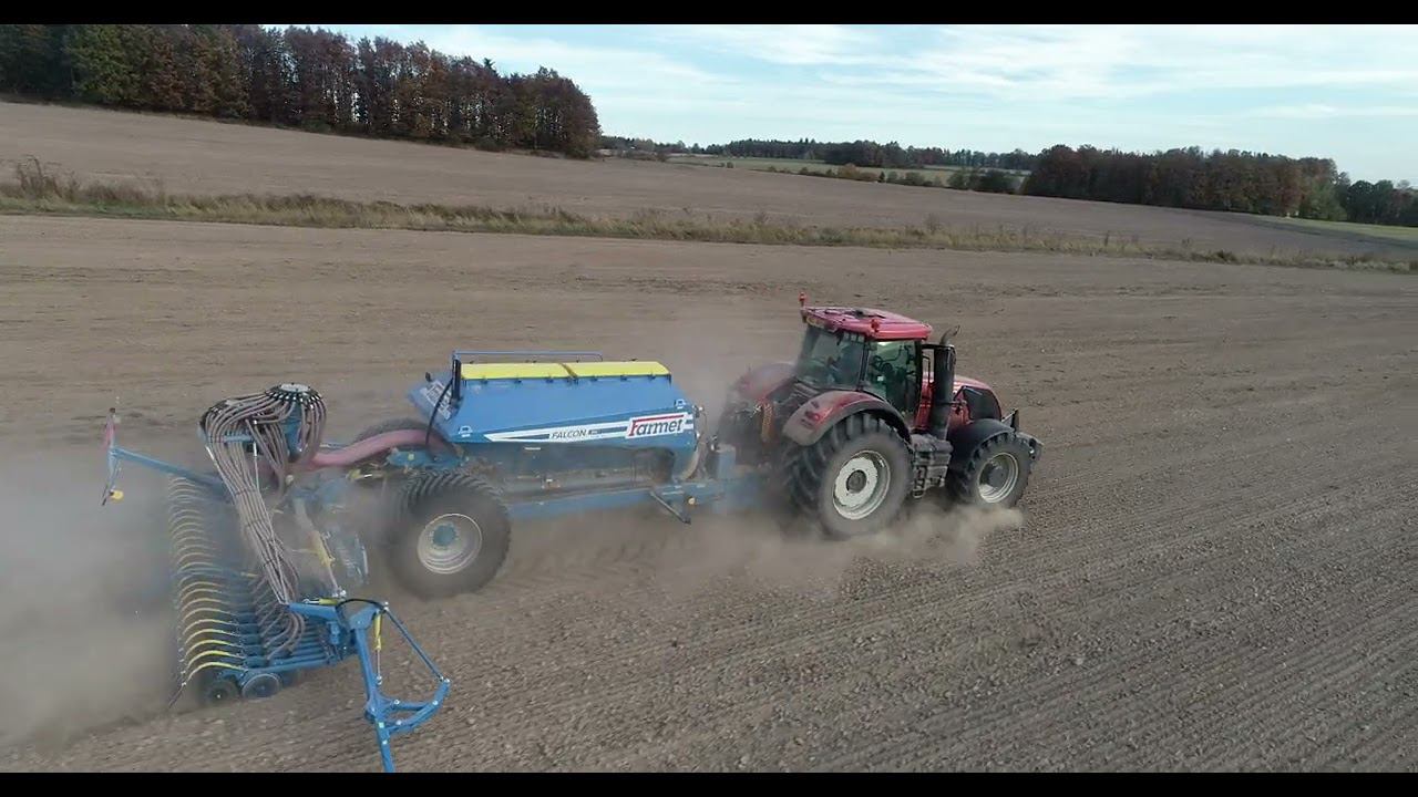Бункер Falcon HW 5 c высевающей планкой 8м от завода Farmet смотреть онлайн