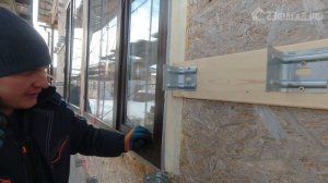 ПРАВИЛЬНОЕ наружное УТЕПЛЕНИЕ стен КРИВОГО КАРКАСНОГО ДОМА своими руками✔️ Монтаж вент фасада Москв