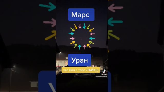 Парад планет Марс,Уран #парадпланет #ночь #звезды #рекомендации #реки