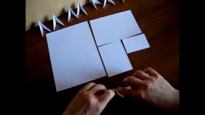 Оригами - Треугольные модули для 3D оригами - paper crafts - the art