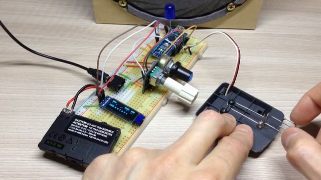 Телеграфный тренажер на Arduino - Morse Code CW Trainer with IIC OLED 0.91"