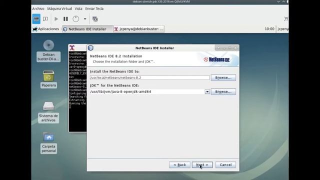 Instalación OpenJDK 8 y NetBeans 8.2 смотреть онлайн