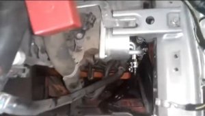 Установка радиатора охлаждения жидкости CVT на MMC Outlander 3