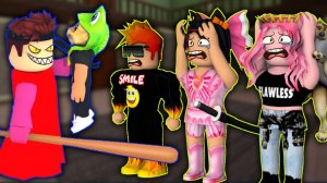 #ПИГГИ: ЛОВЛЮ ЮТУБЕРОВ В ПИГГИ Роблокс ! ПОБЕГ от свинки PIGGY Roblox !