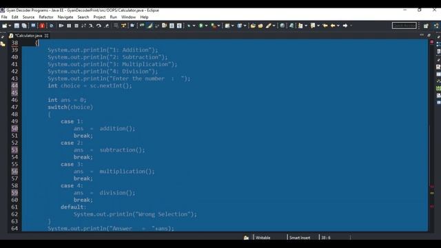 #4 Calculator in 30 minutes using OOPS | Normal and Scientific calculator in Java смотреть онлайн