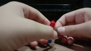 туториал как сделать самодельный брелок для ключей из лего