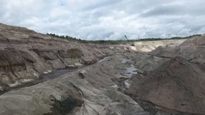 Янтарный карьер в калининградской области