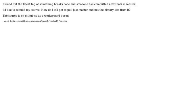 git grab one branch instead of everything? смотреть онлайн