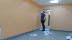 Стены крашенные,как их обработать под обои./ Ломаем перегородку.