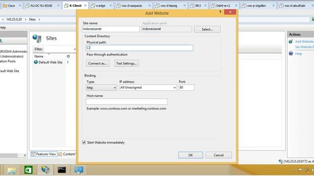 How to Create Website in IIS on Windows Server Core смотреть онлайн