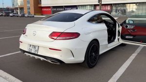 Обзор Mercedes C205 coupe 2016 из Японии! Таких комплектаций на российском рынке нет!