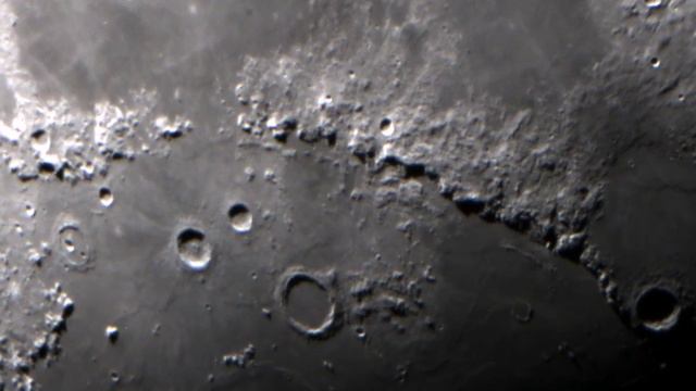 Montes Apenninus video through the telescope смотреть онлайн