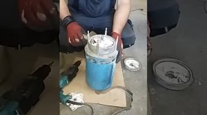 Разборка центробежного насоса Siemens