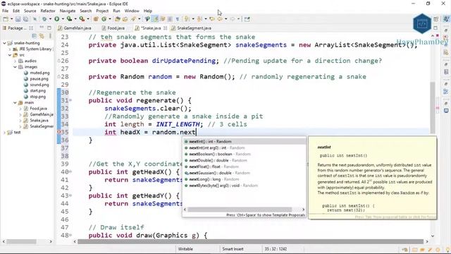 Play Snake game with Java Swing | How to make a 2D game смотреть онлайн