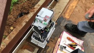 Видео настройки привода ворот снт