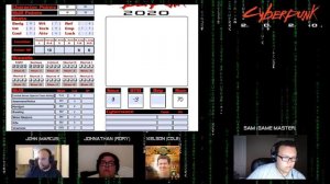 Let's Play The Cyberpunk 2020 Tabletop RPG | Cyberpunch Episode 4
