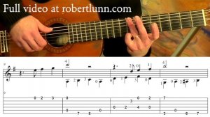 Autumn Leaves for Guitar (with Tab)-Robert Lunn's Guitar School