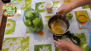 Моченые яблоки без сахара в банках на зиму. Старинный рецепт