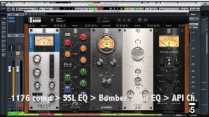 "End the Day" Mixdown Hybrid Mixing Demo in Cubase Pro 8.5