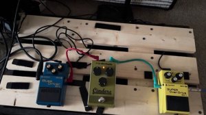 Boss overdrive vs tc electronic cinders