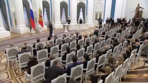 Награждение Владислава Крапивина