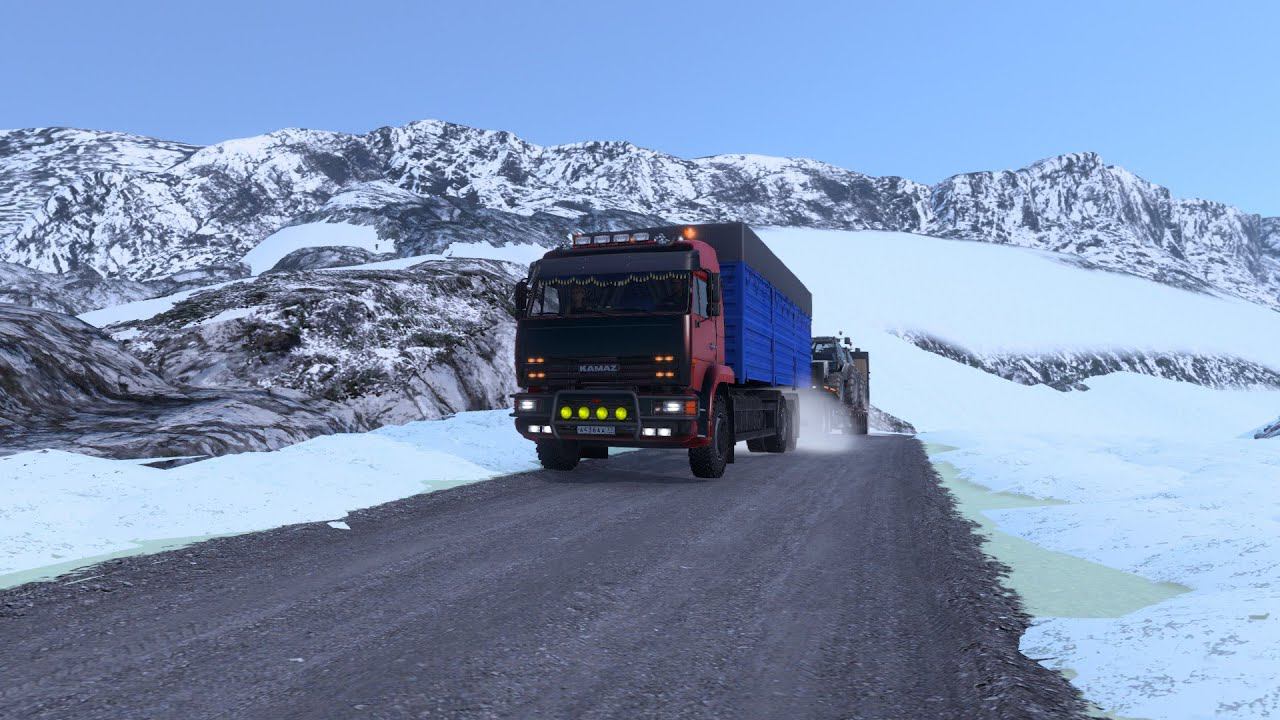 Фрости 9.8 (под 1.50) вышел! Плюс ProMods 2.70. KAMAZ 8.6.