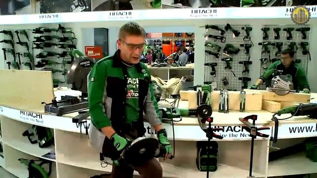 Угловая шлифмашина HITACHI G23MRU смотреть онлайн