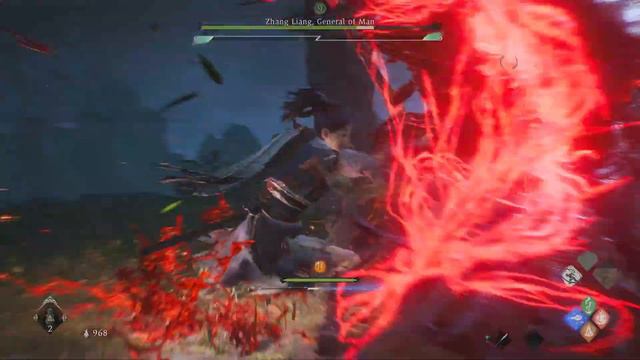 "Zhang Liang, General of Men" - Boss Fight  [Wo Long: Fallen Dynasty Demo] (PS5)