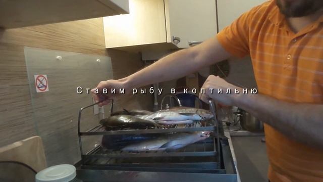 Копчение рыбы на кухне