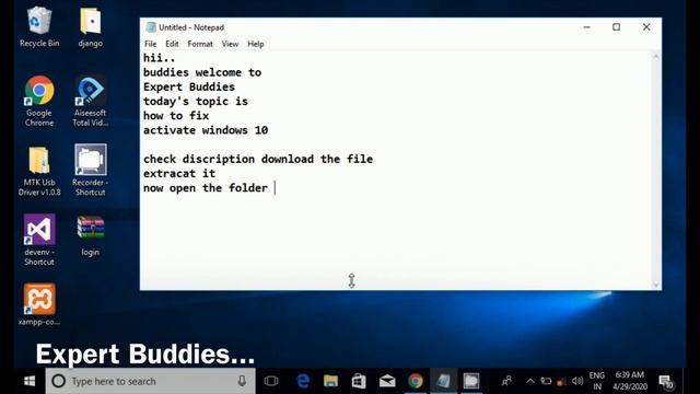 How to activate windows 10 using batch file (life time) смотреть онлайн